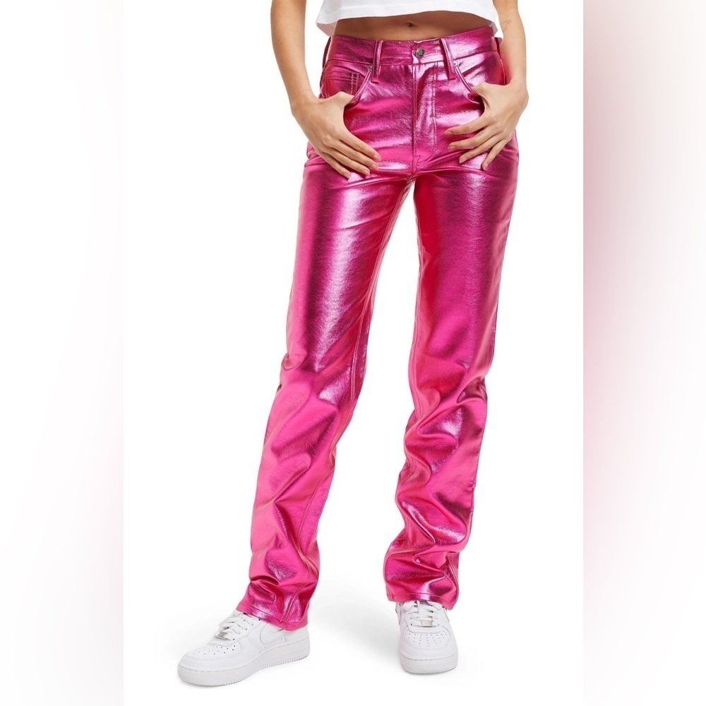 Good Icon Faux Leather Pants